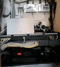 δομημένη καλωδίωση και εγκατάσταση δικτύου WiFi LAN